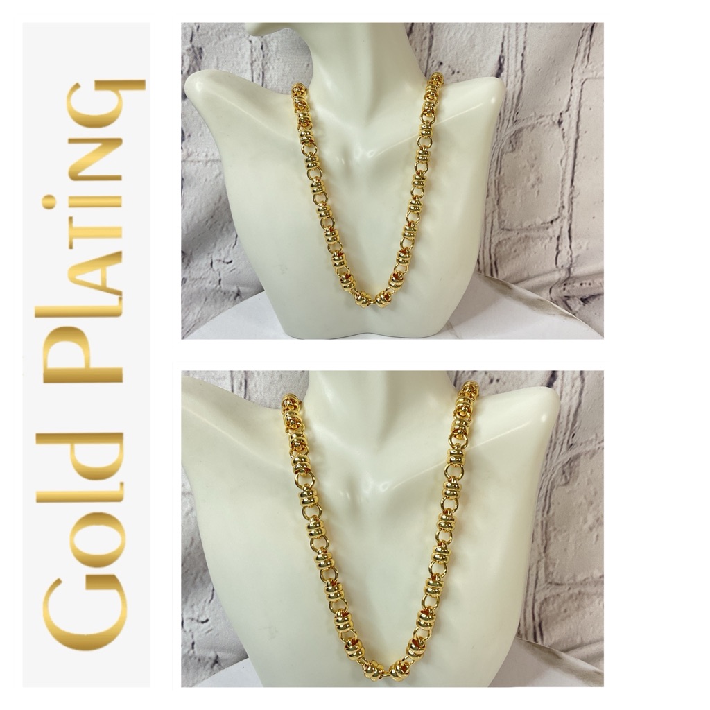 14k Gold Plated Link Necklace